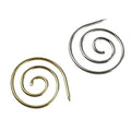pson 2PCS Spiral Cable Needles Set, Metal Cable Needles, Smooth Curved Design for Wool Projects, Knitting, Yarn Sewing (Gold&Silver)