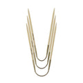 addi CraSyTrio Bamboo 24cm Size US 0 (2.00mm) - color: Bamboo, size: 2.00mm (US #0)