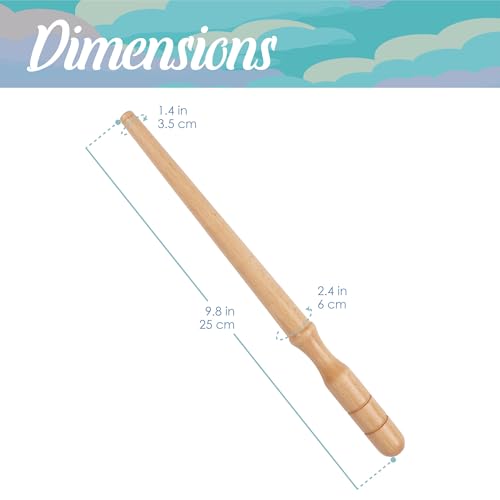 JubileeYarn Nostepinne Wooden Yarn Ball Winder - 6cm - 2 Winders - color: Nostepinne 6cm, size: 2 Units