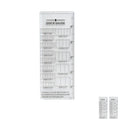 Quick Gauge Ruler for Knitting and Crochet - Accurate Tool for Measuring Stitches and Rows, No More Tedious Counting (Single Pack) - color: Single Pack