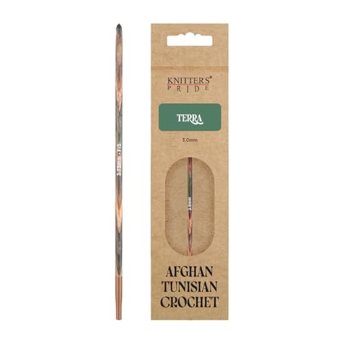 Knitter’s Pride Terra Afghan/Tunisian Crochet Hook - US F(3.75mm) - size: 3.75mm