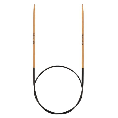 Knitter’s Pride Bamboo Luxe Fixed Circular Needle 32""(80cm) - US 0(2mm) - size: 2.00mm