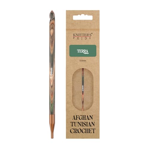 Knitter’s Pride Terra Afghan/Tunisian Crochet Hook -7mm - size: 7.00mm