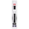 Prym 8" Ergonomic Double Point Knitting Needles, Carbon, US 1.5 (2.5mm) - size: US 1.5 (2.5 mm)