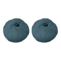 PATIKIL 2 Skeins Mohair Yarn, Soft Yarn Faux Mohair Fuzzy Fur Fine Fluffy Yarns Thin for Crocheting Knitting Sweater Scarf Hat Crafts Blanket Rug, Dark Blue - color: Dark Blue
