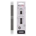 KnitPro Karbonz Double Pointed Needles 6"(15cm) | US Size 1 (2.25mm)