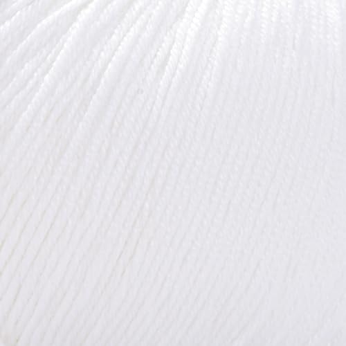 YarnArt Baby Cotton Yarn - Soft Knitting Yarn for Baby & Summer, 50% Cotton 50% Acrylic, 1.76 Oz, 180.44 Yds, Ideal for Amigurumi & Crochet Projects (400) - color: 400