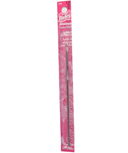 Silvalume Aluminum 5-1/2" Crochet Hook: Size 'N 15 - size: N15 (10mm)