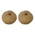 PATIKIL 2 Skeins Mohair Yarn, Soft Yarn Faux Mohair Fuzzy Fur Fine Fluffy Yarns Thin for Crocheting Knitting Sweater Scarf Hat Crafts Blanket Rug, Khaki - color: Khaki