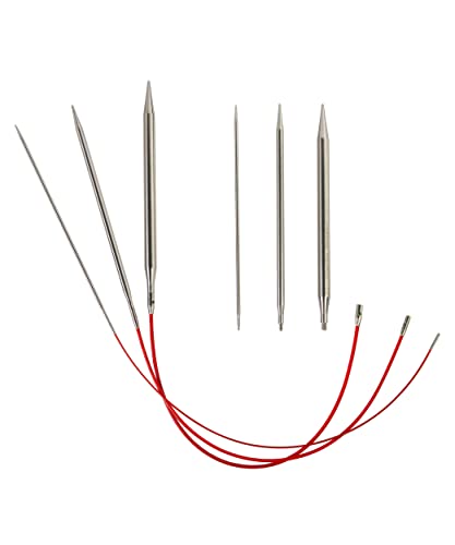 Twist Red Lace Interchangeable Tips 5-Size 0/2mm