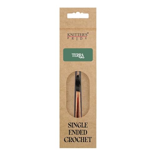 Knitter’s Pride Terra Single-Ended Crochet Hook US E(3.5mm) - size: 3.50mm