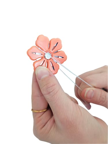 HONEYSEW Magnetic Thread Cutter Yarn Cutter for Craft DIY Sewing Cutting Tools (Orange) - color: Orange