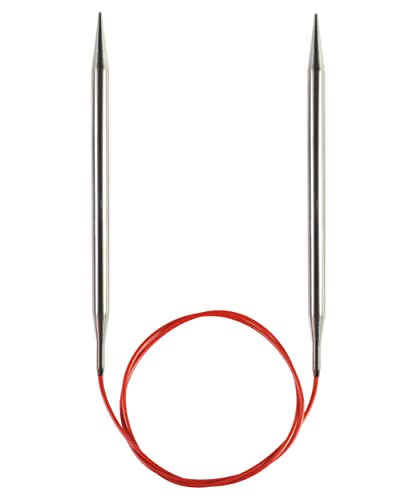 40 Inch ChiaoGoo RED Lace Circular Knitting Needles - size: US 3/3.25mm