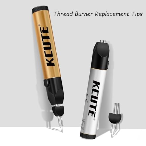 Chispee Thread Burner Replacement Tips 5Pcs End Thread Burner Replacement Tip for Finishing Beading, Weaving, Sewing, Leather & Jewelry Making - color: 5pcs Replacement Tips