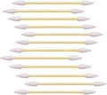 2000pcs Precision Tip Cotton Swabs for Makeup, Double Pointed Cottonbuds | Bamboo sticks - size: 20 Pack（2000）