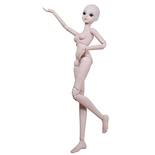 1/3 BJD Doll Ashley 24" - 60cm Customized Doll Body, Ball Jointed SD Dolls, Joints Move PVC DIY Dolls