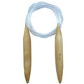 Mdoker Wooden Circular Knitting Needles 60-inch Length Jumbo Cicular Knitting Needle for Giant Chunky Yarn Carpet Scarf Bulky Wool Roving Weaving,US Size 36(20mm) - size: US 36 (20mm), 60 Inches