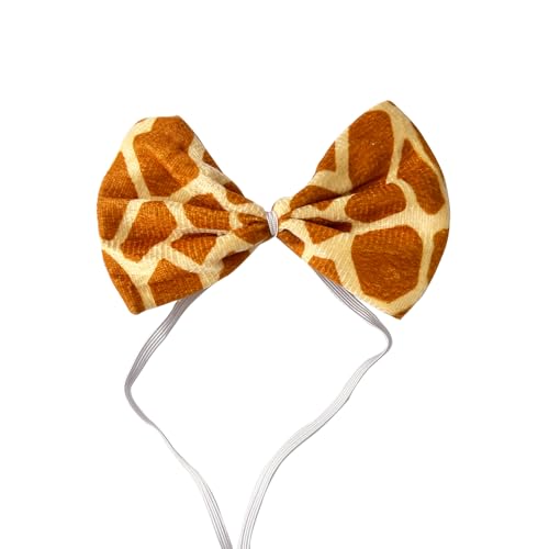 Giraffe Costume Tutu Skirt Set Animal Headband Nose Tail Fancy Outfit Props - color: 4 Pcs Set