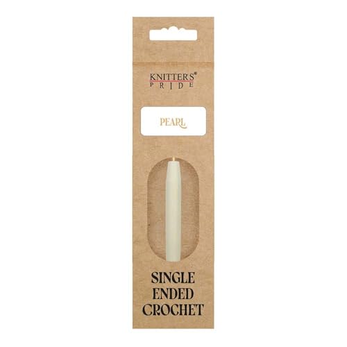 Knitter’s Pride Pearl Single-Ended Aluminum Crochet Hook - 2.75mm - size: 2.75 mm