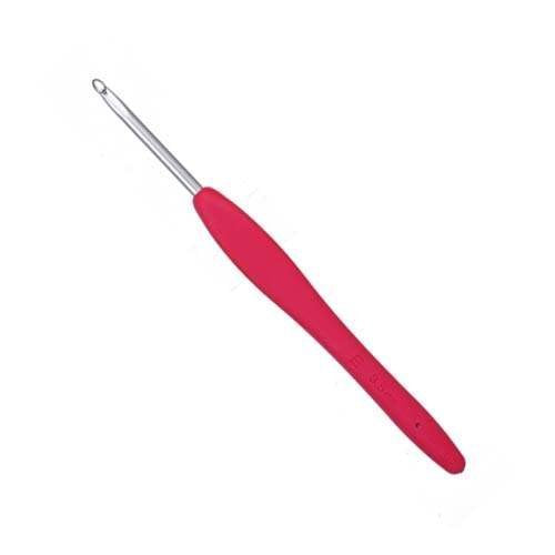 Clover 1048/I Crochet Hook, Green, Size I, 5.5 mm - size: US E / 3.50 mm