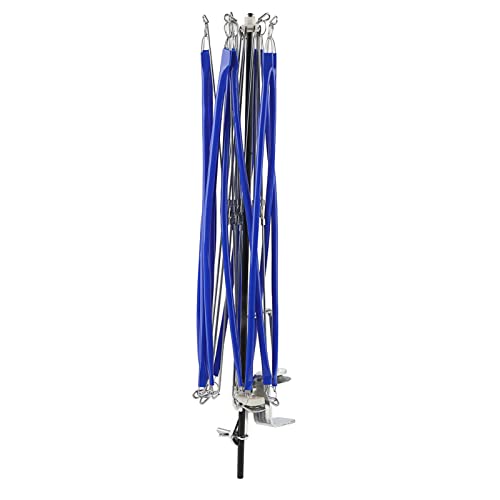 gernie Umbrella String Winder Tool Swift Operation Stretches Shrinks Holder Stand Iron Blue Support Display in Umbrella Shape Ideal for Yarn Swift Ball Winders, gernie04vw5gmhu2