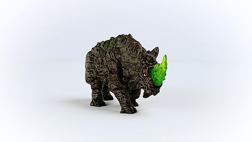Schleich Eldrador - Battle Rhino Toy Figurine - Kids Ages 7+ | 70157 | Monster Figurine, Battle Creature Toy for Boys 7+, Fantasy Beast, Action Figure Gifts, Screen-Free Imaginative Pretend Play - style: Battle Rhino