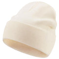 100% Cotton Beanie Lengthen Cuffed Beanies Knit Winter Hats Unisex | Double-Layer Warmth,Ultra-Soft 100% Cotton Knit,Long Non-itchy,Snug No-Slip Stretch Fit,Warm Winter Skull Cap - color: 1-beige