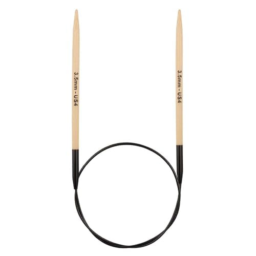 Knitter’s Pride Bamboo Luxe Fixed Circular Needle 32""(80cm) - US 4(3.5mm) - size: 3.50mm
