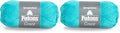 Patons Grace Yarn, 1.75 oz, Aquifer, 1 Ball (Pack of 2) - color: Aquifer, size: 2 Pack