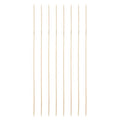 HARFINGTON 8Pcs Bamboo Knitting Needles Double Pointed Size US 0(2mm) Carbonized 10 Inch(25cm) Straight for Handmade Creative DIY Knitting Craft Yarn - size: US 0(2mm)