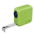 GRENPRO Self-Locking Tape Measure, 10ft/3m Dual Scale, Stiff Blade Green | Shock-absorbent ABS case, nylon coating, rigid blade extends straight without sagging, for carpentry, layout & renovation - color: Green