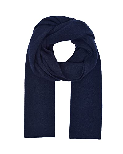 Cashmere Knitted Scarf for Women by Style Republic - color: Navy