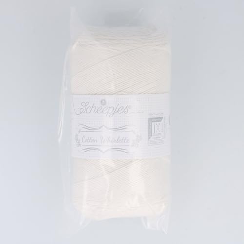 Scheepjes Cotton Whirlette 100 g (3.5 oz) Ball 804 Cream - color: Ecru