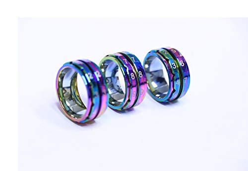 Knitter's Pride Rainbow Row Counter Rings for Knitting - Size 11, 20.6mm