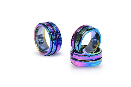 Knitter's Pride Rainbow Row Counter Rings for Knitting - Size 11, 20.6mm