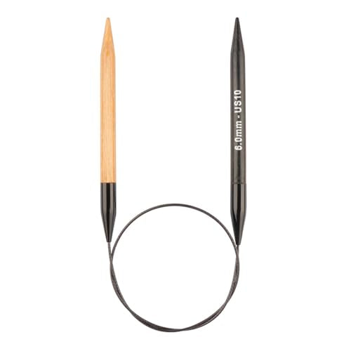 Knitter’s Pride Day & Nite Fixed Circular Needle 32""(80cm) - US 10(6mm) - size: 6.00mm