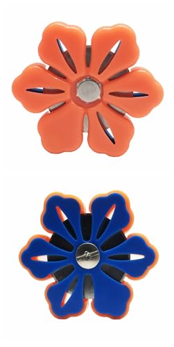 HONEYSEW Magnetic Thread Cutter Yarn Cutter for Craft DIY Sewing Cutting Tools (Orange) - color: Orange