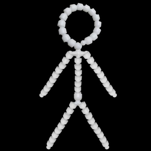 XGNG 1 Set White Pastic Toy Skeleton 9.5mm Doll Ball Socket Joint for Specimen Preparation Stuffed Animals DIY Crafts