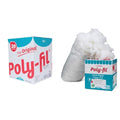 Poly-Fil Fairfield Original Premium Polyester Fiber Fill Soft Pillow Stuffing, Stuffing for Stuffed Animals, Toys, Cloud Decorations, 20 lbs and 5 lbs Boxes