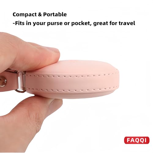 Pink Heart-Shaped Retractable Tape Measure, 60 in / 150 cm | Dual-Sided Scale, Compact Case, For Tailoring, Sewing, Crafting, Fitness And Body Measurements