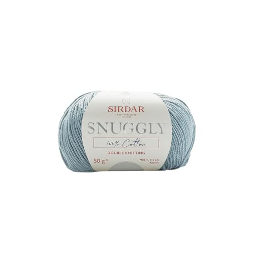 Sirdar - Snuggly 100% Cotton Knitting Yarn - Spearmint (# 767) - color: Spearmint (# 767), size: DK