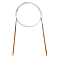 Weabetfu Bamboo Circular Knitting Needle,60-inch Length for Handmade Creative DIY and Any Weave Yarn Projects,US Size 5(3.75mm) - size: US 5(3.75mm)