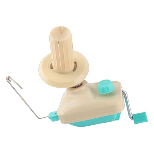 Generic Manual Operation Yarn Winder, Portable Wool Winder, Adjustable Yarn Ball with Metal Plastic Construction, Ideal for Crocheting & Storage