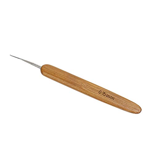 AUEAR, 3 Pack Dreadlock Crochet Hook Needles for Hair Tool Interlocking Sisterlocks Braid Craft Dread Locks 0.75 mm - color: 0.75 Mm, size: 3 Pack