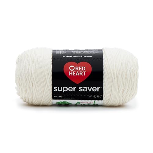 Red Heart Super Saver Economy Yarn, Aran - color: Aran, size: 1 Pack