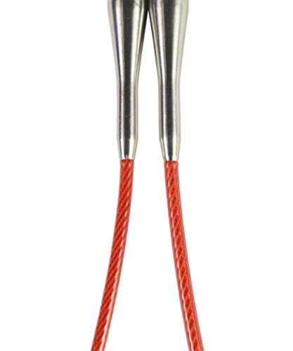 40 Inch ChiaoGoo RED Lace Circular Knitting Needles - size: US 17 (12.75mm)