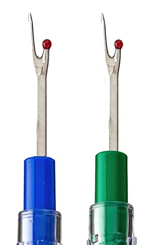 Ortarco Seam Ripper and Thread Remover Kit for Sewing | 2 Big 2 Small Stitch Ripper Tool and 1 Thread Snips Embroidery Removal Sharp Sewing Seam Thread Remover