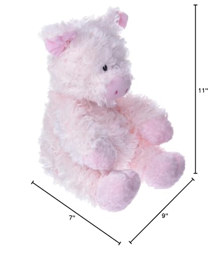Aurora Tubbie Wubbies 11" Pig Snuggly Stuffed Animal | Cloud-like softness with irresistibly squishy tummies - style: Pig