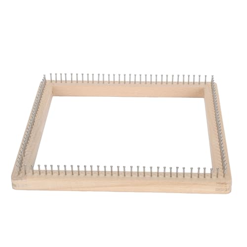 Knitting, Household Handmade Weaving, DIY Handcraft Wood Knitting Board Knitting Tool for Weaving Hat, Scarf, Blanket, Shawl for Children & Adults (30 * 30cm) - size: 30*30cm