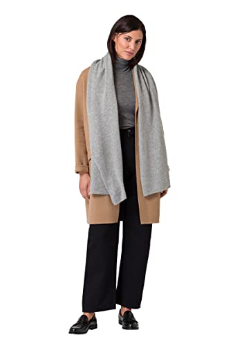 Cashmere Knitted Scarf for Women by Style Republic - color: Light Grey